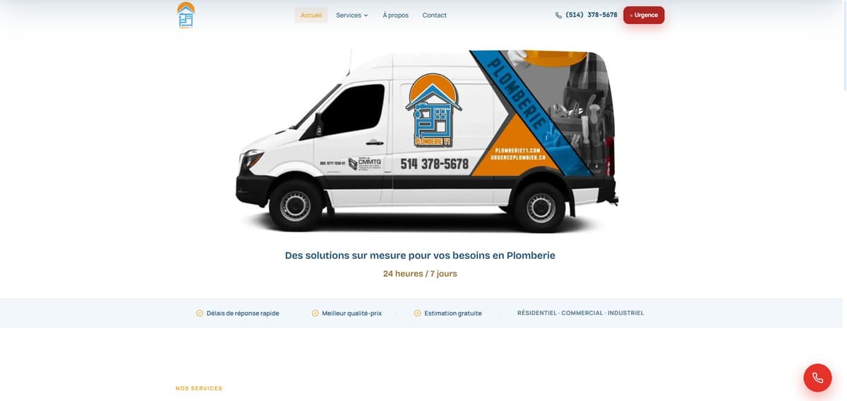 Plomberie T1